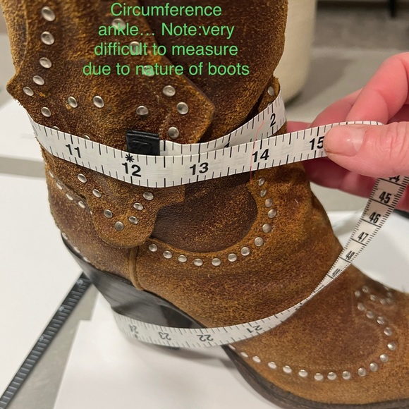 OLD GRINGO brown leather silver stud detail 6.5 - Picture 16 of 16